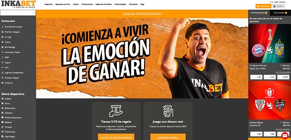 Registrarse en Inkabet paso a paso Registrarse en Inkabet paso a paso