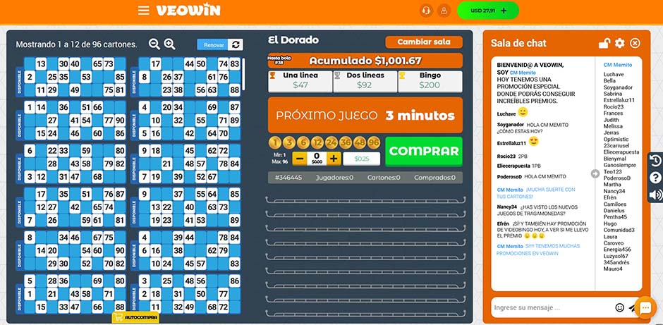 VeoWin Bingo y Casino Online Perú VeoWin Bingo y Casino Online Perú